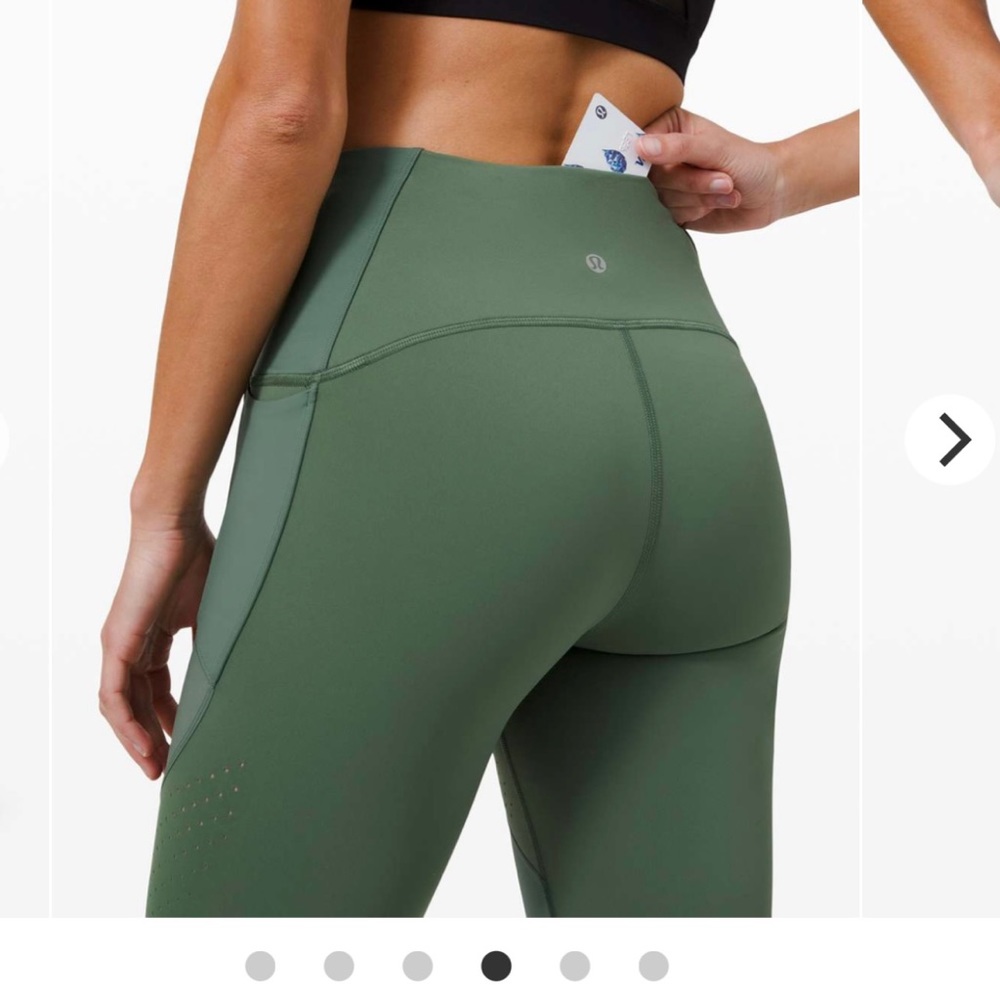 lululemon athletica Green Leggings
